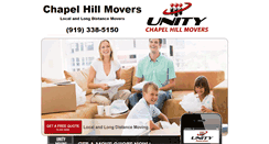 Desktop Screenshot of chapelhillmovers.biz